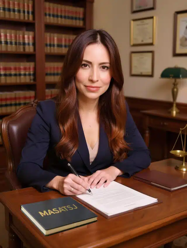 INICIO jessica signing on desck office